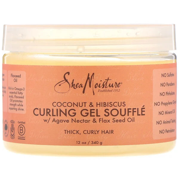 Shea Moisture Coconut and Hibiscus Curling Gel 12oz