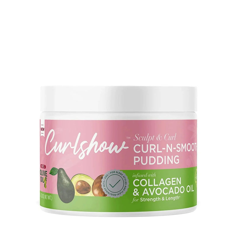 ORS Olive Oil Curlshow Curl-N-Smooth Pudding for Strength & Length 12oz