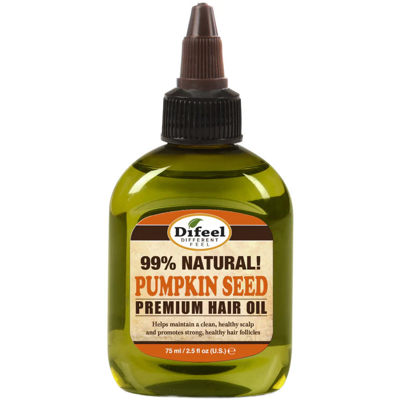 Difeel Premium Natural Hair Oil - Pumpkin Seed 2.5oz