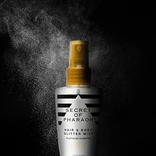 Egyptian Diamond Hair & Body Glitter Mist - Platinum