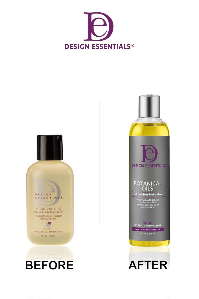 Design Essentials Botanical Oils Hair and Body Moisturizer 4oz