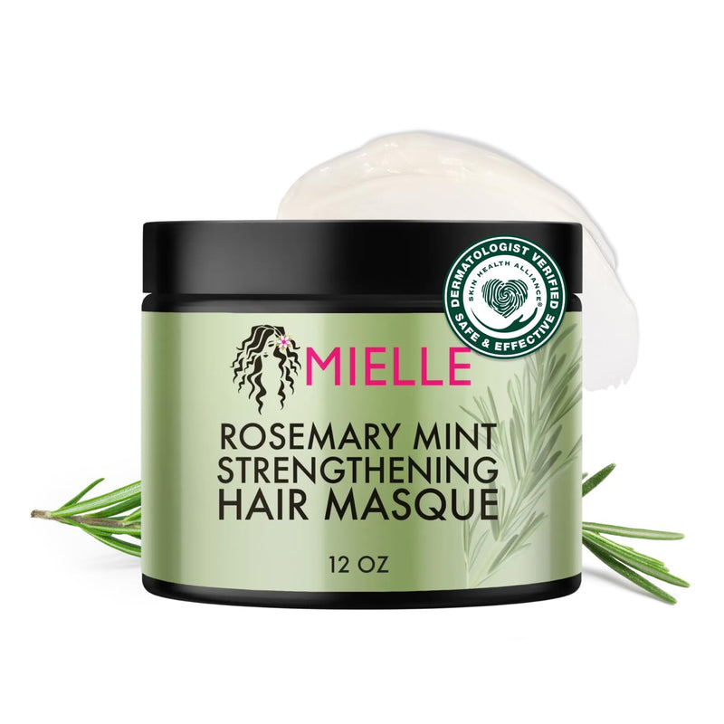 Mielle Rosemary Mint Strengthening Hair Masque 12 oz