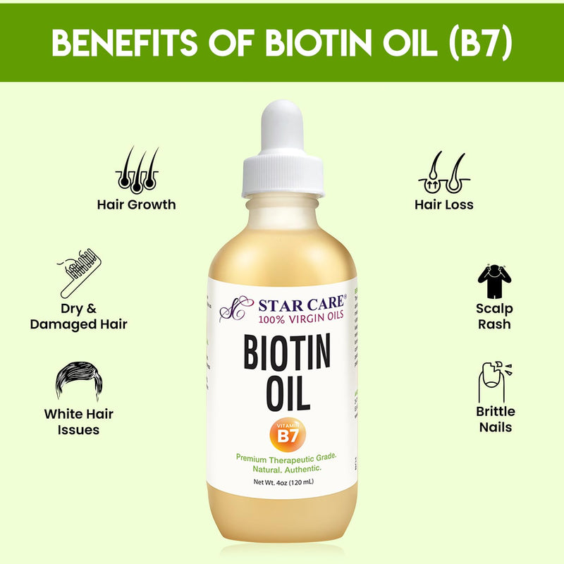 Star Care Virgin Biotin Oil 4oz
