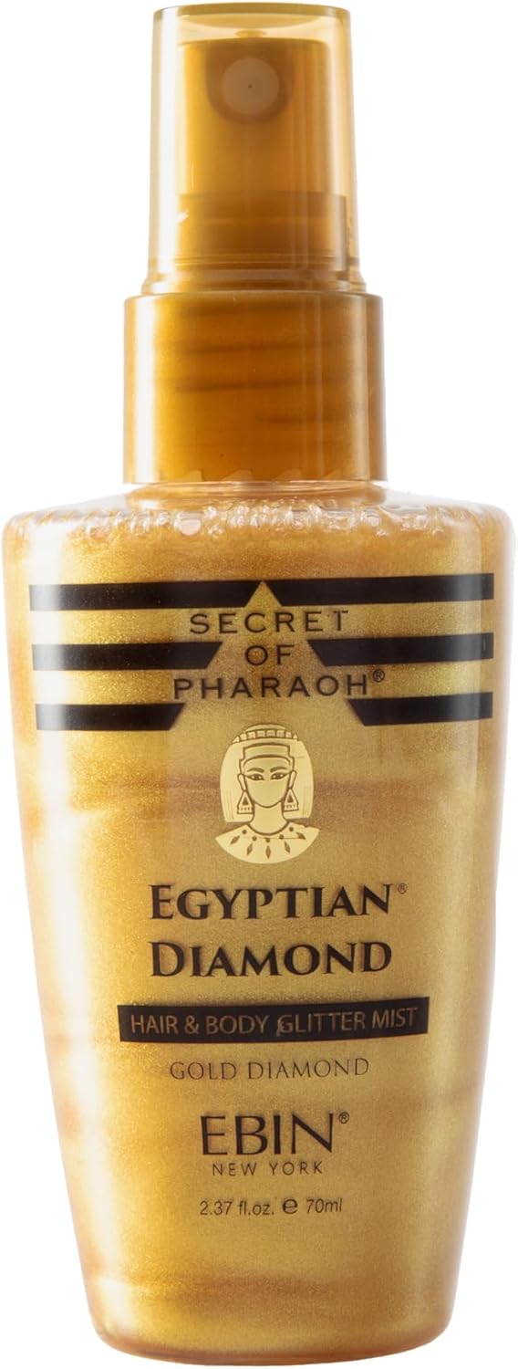 Egyptian Diamond Hair & Body Glitter Mist - Gold