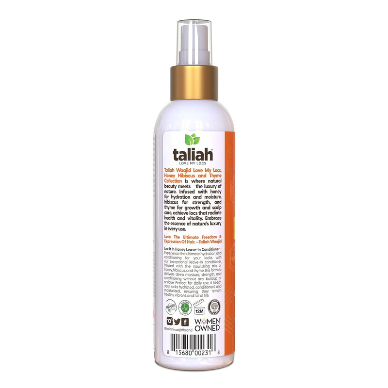 Taliah Waajid Love My Locs Honey Hibiscus Leave-In Conditioner, 8oz