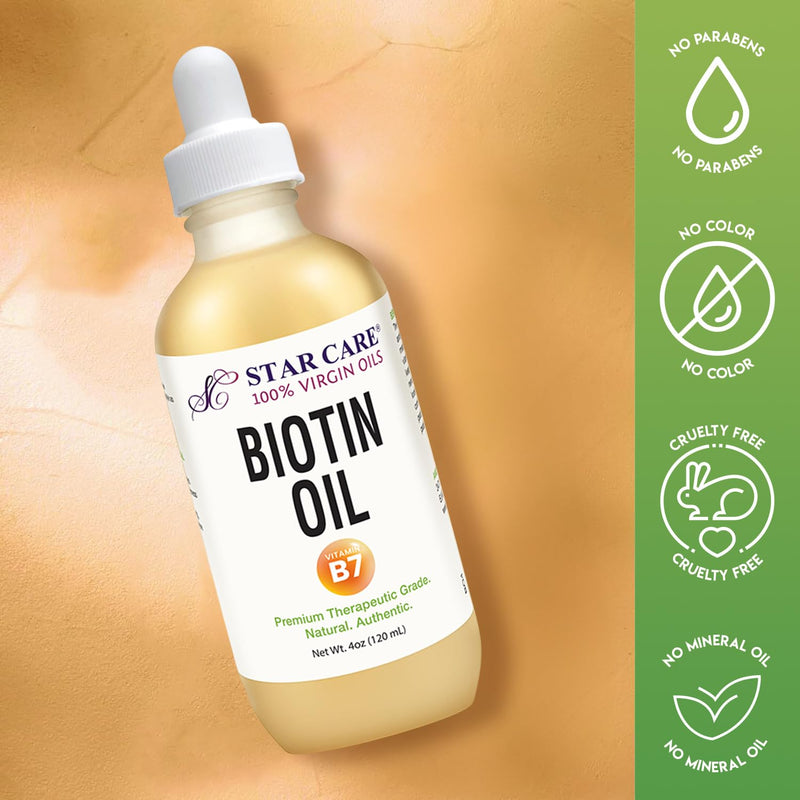 Star Care Virgin Biotin Oil 4oz