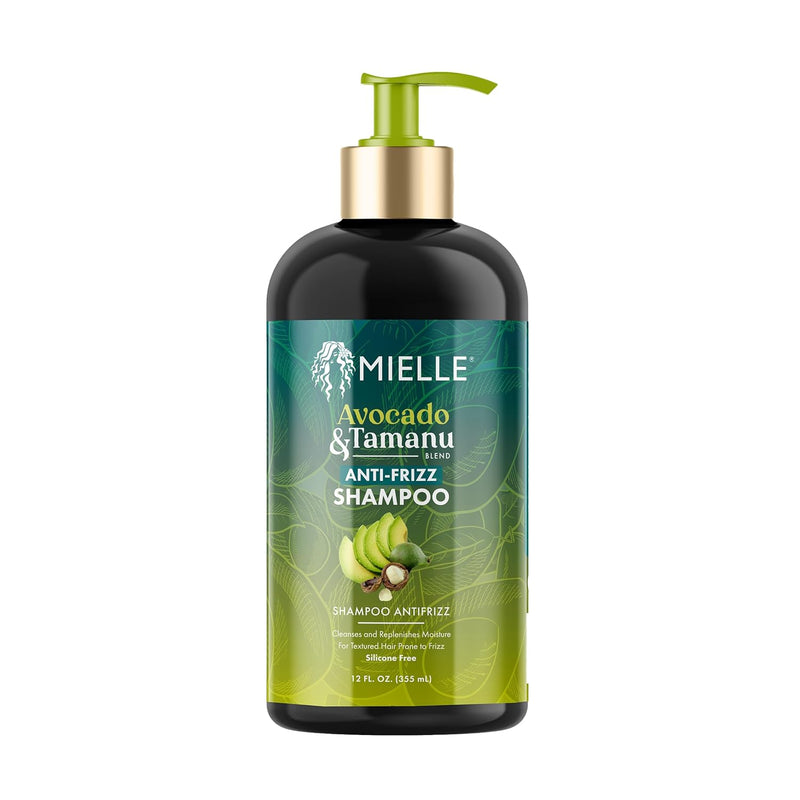 Mielle Organics Avocado & Tamanu Anti-frizz Shampoo 12oz