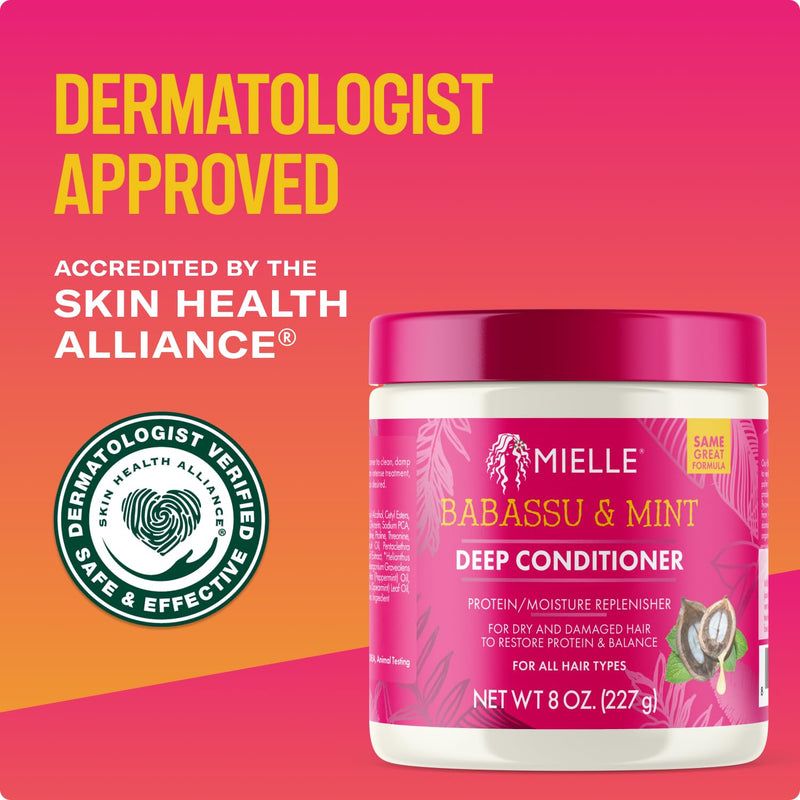 Mielle Babassu & Mint Deep Conditioner 8oz