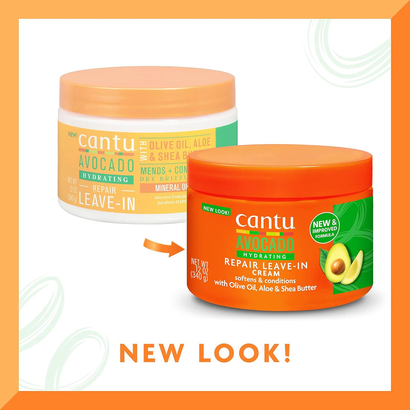 CANTU AVOCADO LEAVE-IN REPAIR CREAM 12oz
