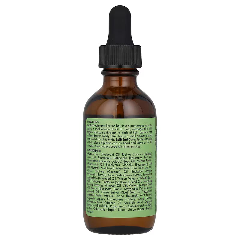 Mielle Rosemary Mint Scalp & Hair Strengthening Oil 2 oz