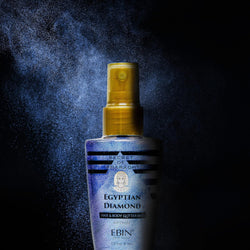 Egyptian Diamond Hair & Body Glitter Mist - Sapphire