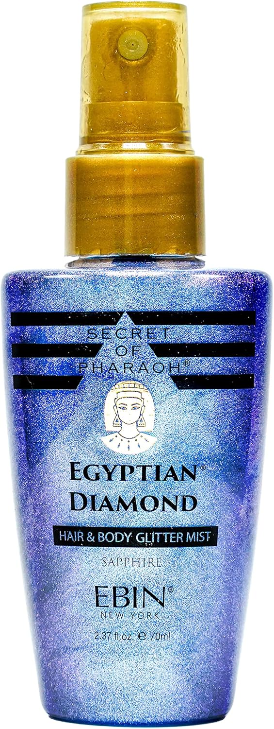 Egyptian Diamond Hair & Body Glitter Mist - Sapphire