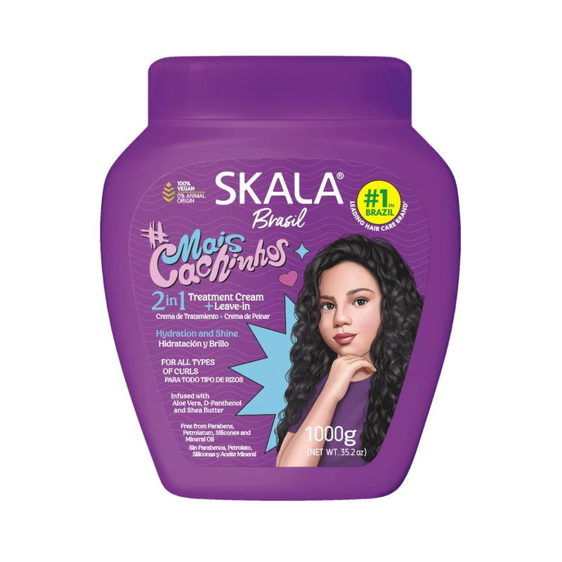 SKALA Mais Cachinhos 2-in-1 Kids Hair Cream 35.2oz