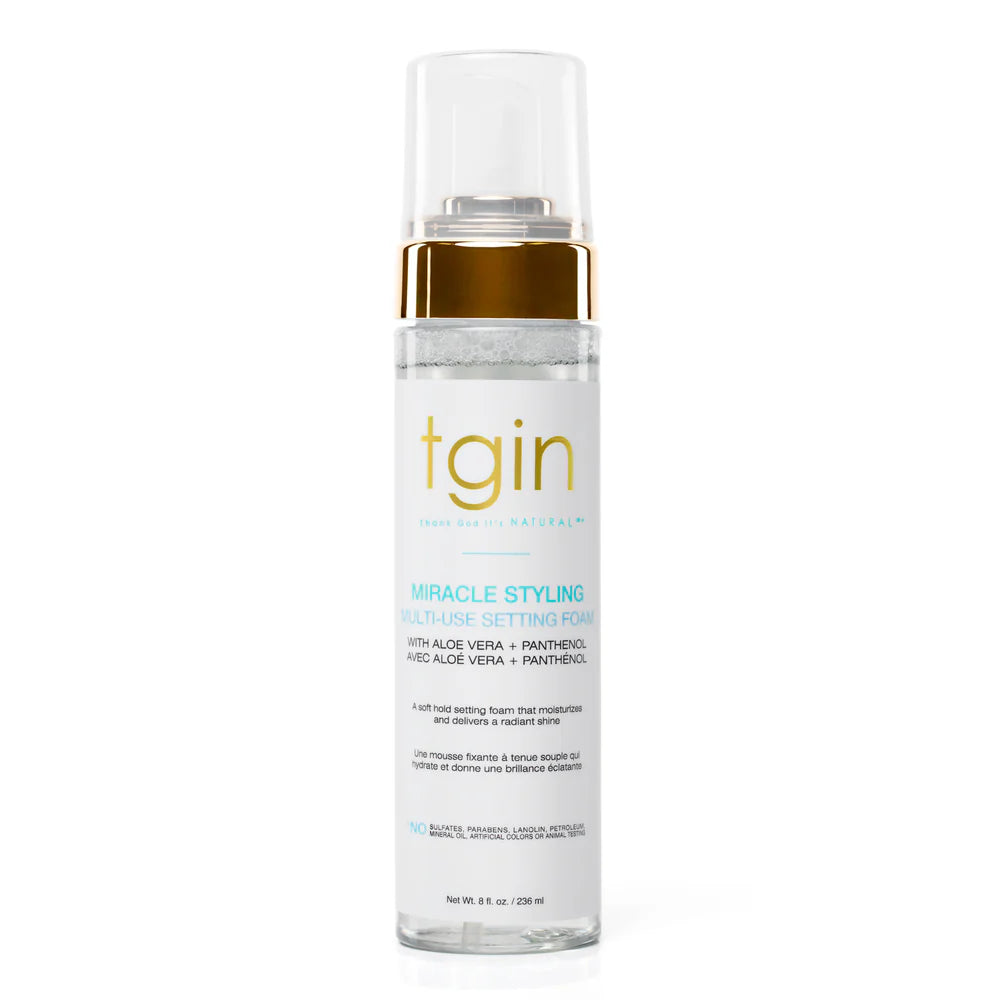TGIN Miracle Styling Multi-Use Setting Foam 8oz – 109Beauty