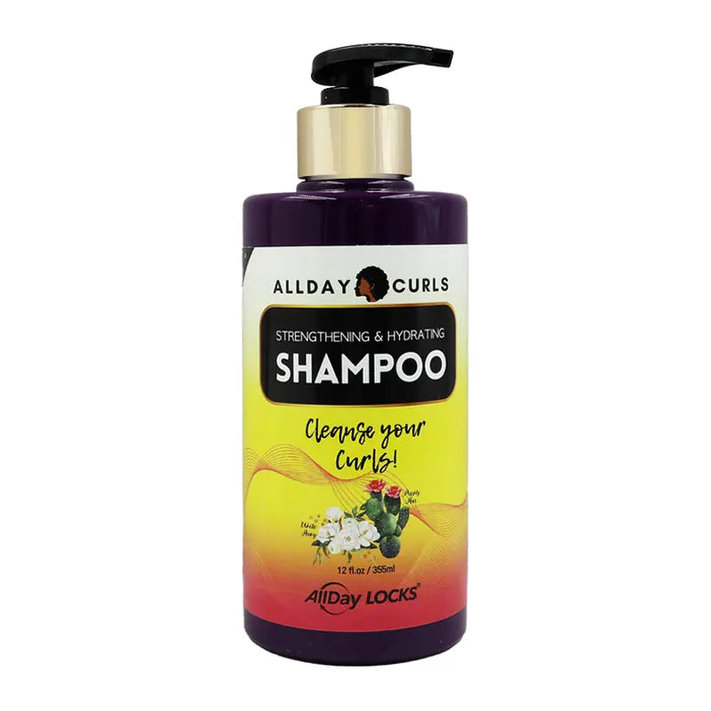 AllDay Curls Strengthening & Hydrating Shampoo 12oz