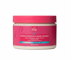 Lusters Pink Super Hydrate & Shine Masque Jar 11.5 oz