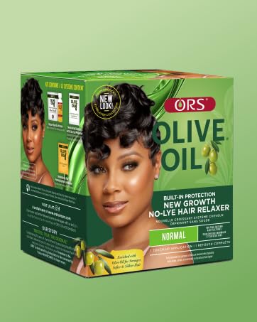 ORS Olive Oil New Growth No-Lye Hair Relaxer Kit Normal