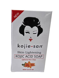 Kojie San Skin Lightening Kojic Acid Soap w/carrot Oil 250g