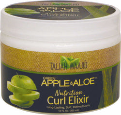 Taliah  Waajid Green Apple  & Aloe Curl Elixir 12oz
