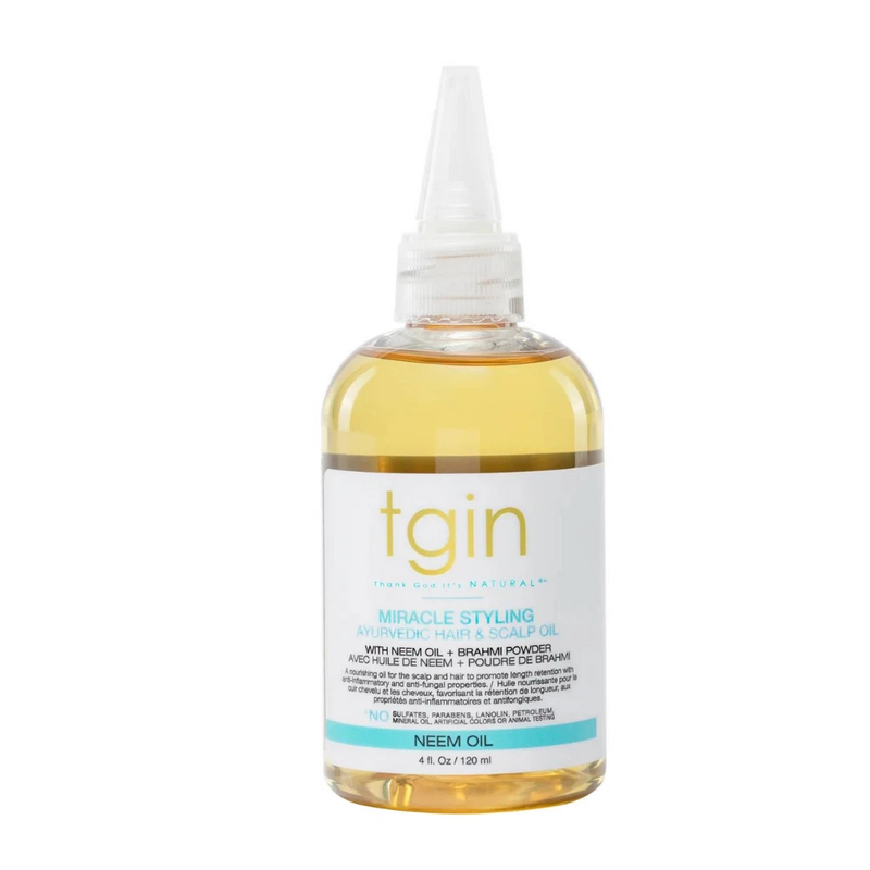 TGIN Miracle Styling Ayurvedic Hair & Scalp Oil 4oz