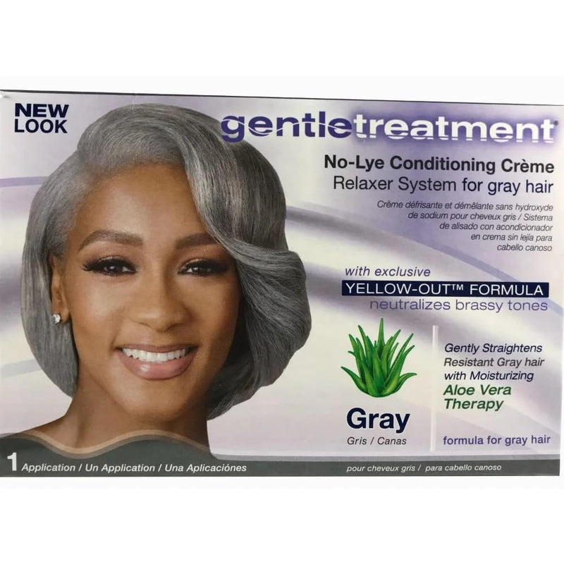 Gentle Treatment No-Lye Relaxer - For Gray Hair
