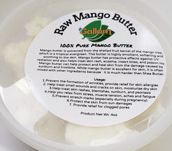 Gallam Raw Mango Butter 4oz