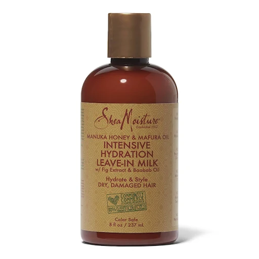Shea Moisture Manuka Honey & Mafura Oil Intensive Hydration Leave-In Milk, 8oz