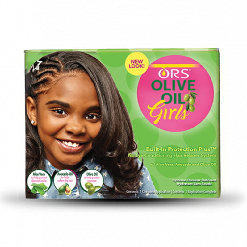 ORS Olive Oil Girls Built In Protection Plus No Lye Conditioning Hair Relaxer